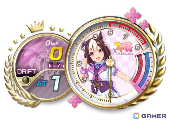 「頭文字D THE ARCADE」スペシャルウィーク、サイレンススズカ、トウカイテイオーがモチーフのアイテムが登場！「ウマ娘 プリティーダービー」コラボが4月9日より開催の画像