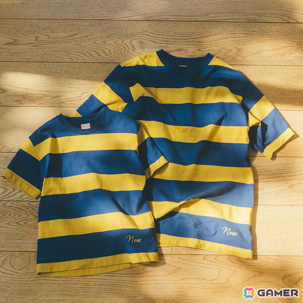 ネス、リュカ、クラウスのボーダーをカジュアルに落とし込んだWAREHOUSEとのコラボ商品「MOTHERのボーダーT」が4月10日に発売！の画像3
