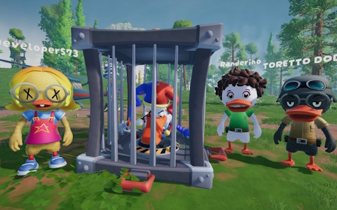 アヒルが主人公の4人協力アクションADV「ガーガーハンターズ」が発表！ホラーやコメディ要素などが入り交ざったドタバタ劇が楽しめる