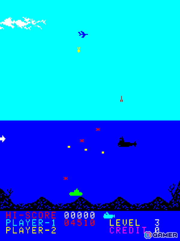 潜水艦シューティング「ポラリス」がアーケードアーカイブス/アーケードアーカイブ2として4月9日に配信！の画像