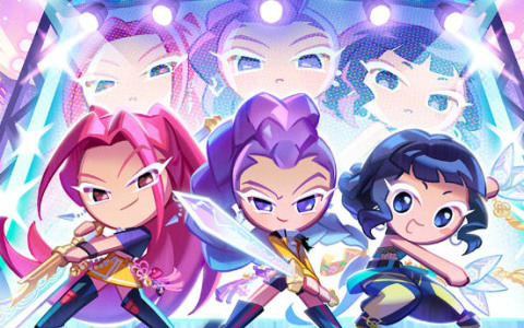 「クッキーラン：キングダム」アニメ映画「KPOPガールズ! デーモン・ハンターズ」とのコラボが開催！ハントリックスがクッキーとなって参戦