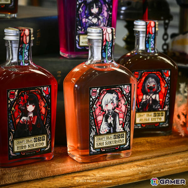 「魔法少女ノ魔女裁判」桜羽エマら6名をモチーフにしたコンセプチュアルクラフトコーラの予約受付が開始！の画像