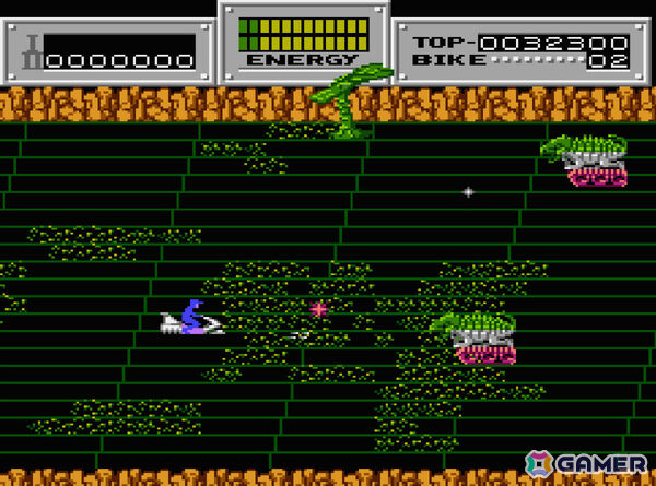 救助用ホバーリングバイクに乗って捕虜たちを回収しながら戦うSTG「コンソールアーカイブス セクロス」がPS5/Switch 2で4月9日に配信！の画像