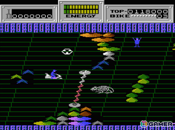 救助用ホバーリングバイクに乗って捕虜たちを回収しながら戦うSTG「コンソールアーカイブス セクロス」がPS5/Switch 2で4月9日に配信！の画像