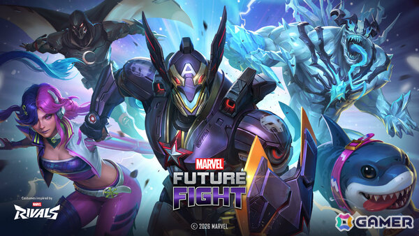 「マーベル・フューチャーファイト」で「マーべル・ライバルズ」にインスパイアされたアップデートが実施！陸ザメのジェフ（マーベル・ライバルズ）が参戦の画像1
