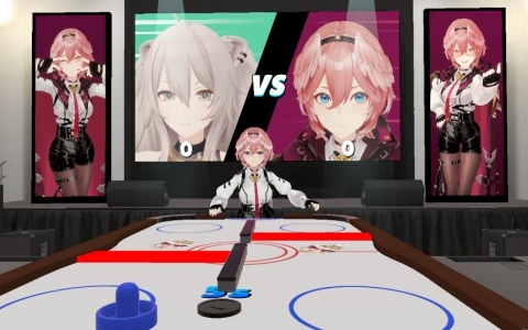 holo Indie初となるVR対応アクション「Holo Hockey」が5月14日に発売！鷹嶺ルイさん、宝鐘マリンさんら8名とエアホッケー対戦を楽しめる