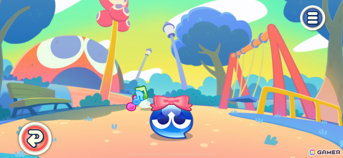 デコぷよでぷよをカスタマイズする画面