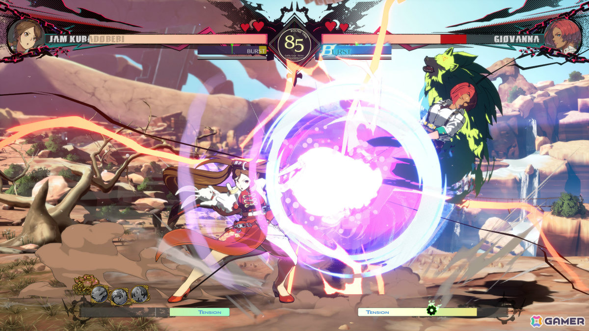 「GUILTY GEAR -STRIVE-」怒涛の攻めが強いインファイター「蔵土縁紗夢」（CV：松嵜麗）が配信！の画像6