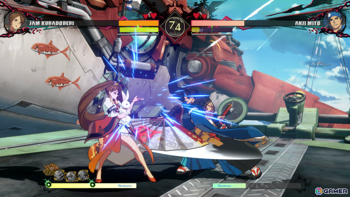 「GUILTY GEAR -STRIVE-」怒涛の攻めが強いインファイター「蔵土縁紗夢」（CV：松嵜麗）が配信！の画像7