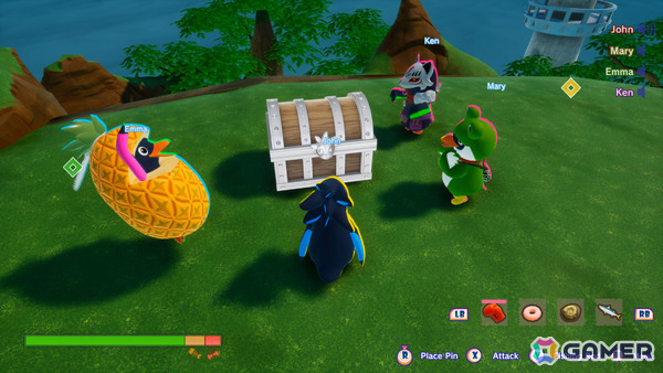 イタリアクランチ Night Carnivalのワールド画面