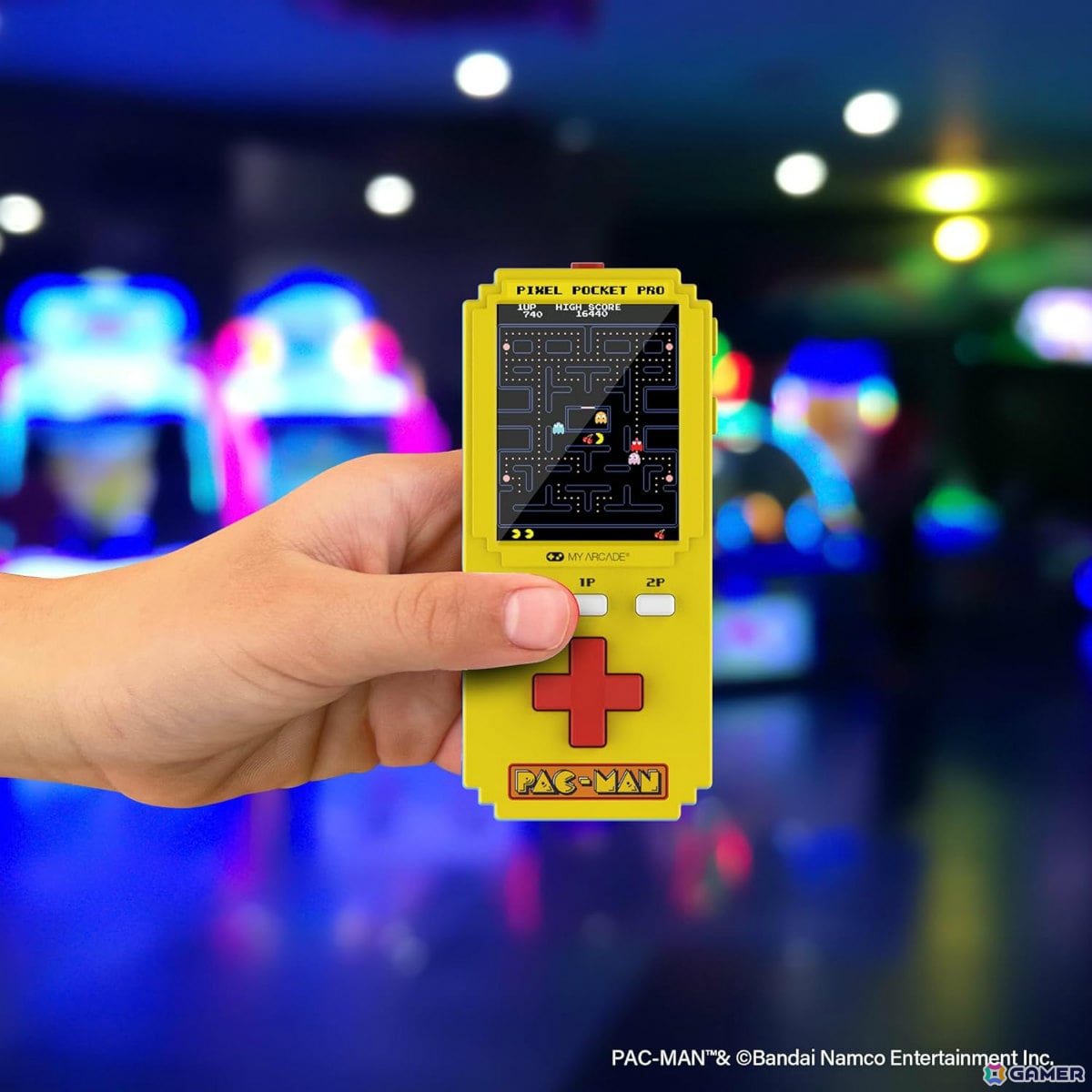 パックマン ピクセルポケットプロの本体画像