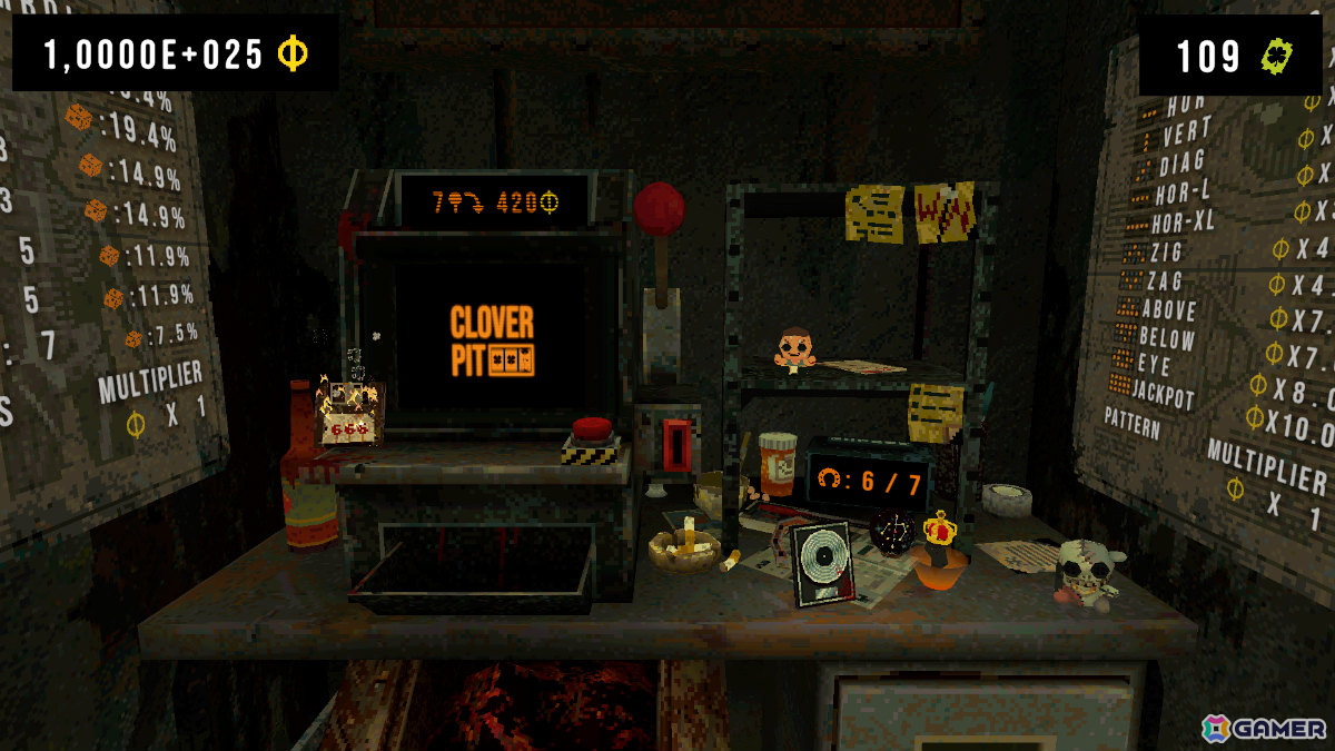 悪魔的ローグライトスロット「CloverPit」チャームの融合などが可能となるDLC「Unholy Fusion」やリーダーボード機能がサプライズ配信！の画像3
