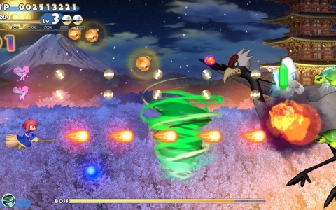 美少女シューティングゲーム「コットン」の35周年記念作品「コットン ロックウィズユー」APM3版が稼働！