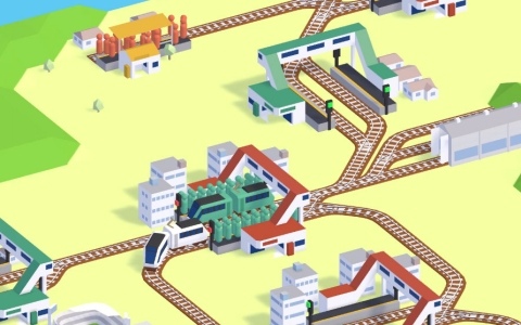 増え続ける乗客を目的地まで運ぶリアルタイム鉄道指令ストラテジー「次に参ります電車は」が配信！