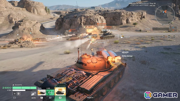 「World of Tanks: HEAT」のクローズドベータがPS5/Xbox Series X|S/PCで4月16日より実施!ハードポイントやコンクエストなど4種のPvPモードで戦おうの画像