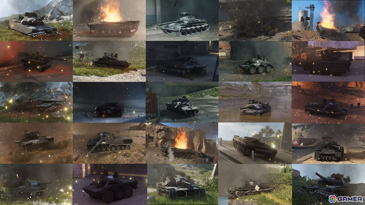 World of Tanks: HEATのゲームプレイ画面