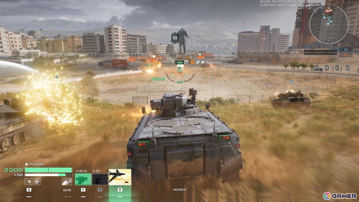 「World of Tanks: HEAT」のクローズドベータがPS5/Xbox Series X|S/PCで4月16日より実施！ハードポイントやコンクエストなど4種のPvPモードで戦おうの画像5
