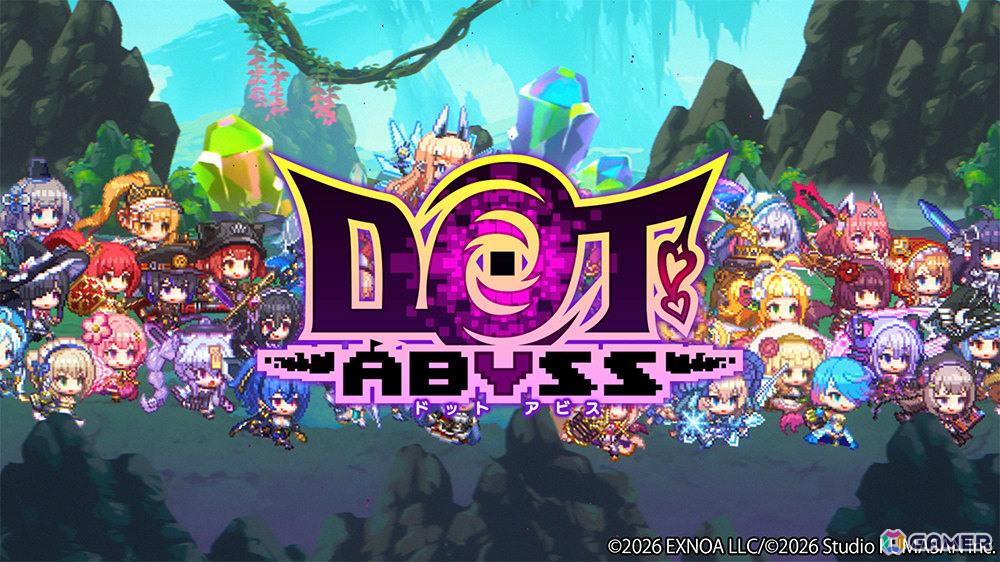 クリエイティブチーム くまさんの新レーベル・くまさんブラックによるドット絵×深淵探索RPG「ドットアビス」が発表！事前登録受付は4月14日より開始の画像5