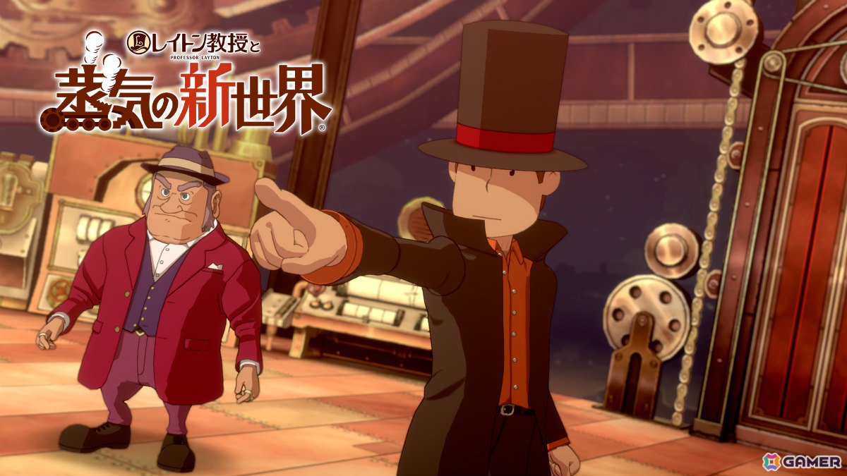 「レイトン教授と蒸気の新世界」対応機種にPS5/Steamが追加！メインテーマ曲は久石譲氏×幾田りら氏が担当の画像2