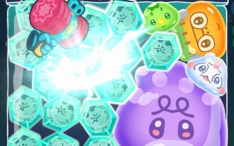 NHN PlayArt×レベルファイブによるフュージョンパズル「幻想世界のぷちぽよん」が2026年冬に配信！ぽよんと可愛い“ぷちぽよん”たちを脱獄させよう