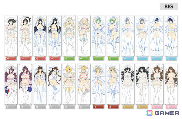 「閃乱カグラ」ウェディングバージョンの描き下ろしおっぱいマウスパッドやアクリルスタンド、BIGアクリルスタンドの予約受付が開始！の画像4