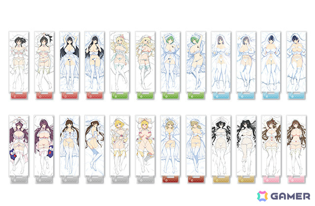 「閃乱カグラ」ウェディングバージョンの描き下ろしおっぱいマウスパッドやアクリルスタンド、BIGアクリルスタンドの予約受付が開始!の画像