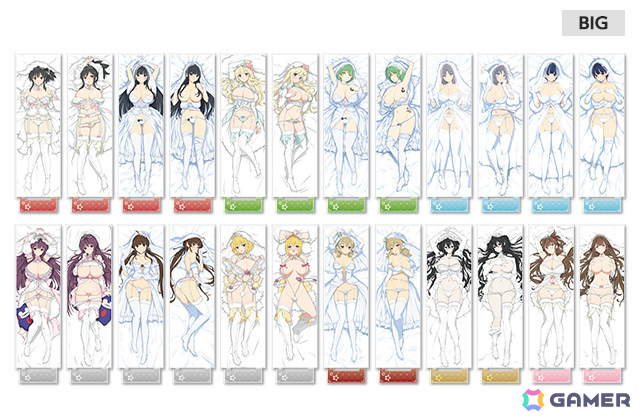 「閃乱カグラ」ウェディングバージョンの描き下ろしおっぱいマウスパッドやアクリルスタンド、BIGアクリルスタンドの予約受付が開始!の画像