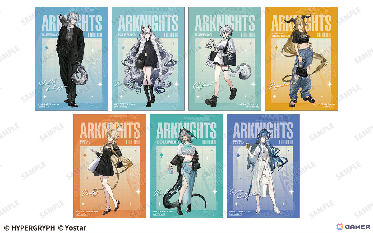 「アークナイツ」ポップアップショップが5月1日より神戸・博多・新宿のマルイで順次開催!の画像