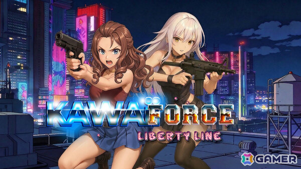 巨大な都市で美少女たちが熾烈な銃撃戦を繰り広げるアニメ風TPS「カワイイフォース リバティライン」がSwitchで配信中！の画像22