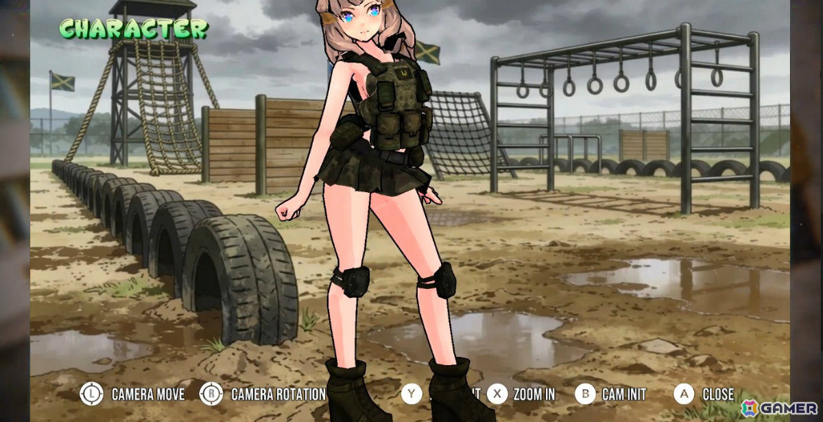 巨大な都市で美少女たちが熾烈な銃撃戦を繰り広げるアニメ風TPS「カワイイフォース リバティライン」がSwitchで配信中!の画像