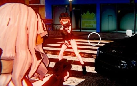 巨大な都市で美少女たちが熾烈な銃撃戦を繰り広げるアニメ風TPS「カワイイフォース リバティライン」がSwitchで配信中！