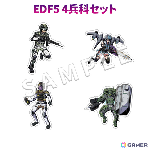 「地球防衛軍6」新作グッズの予約受付が開始！グリムリーパー、ブラッカーE1のTシャツや名言フェイスタオルなどが登場の画像