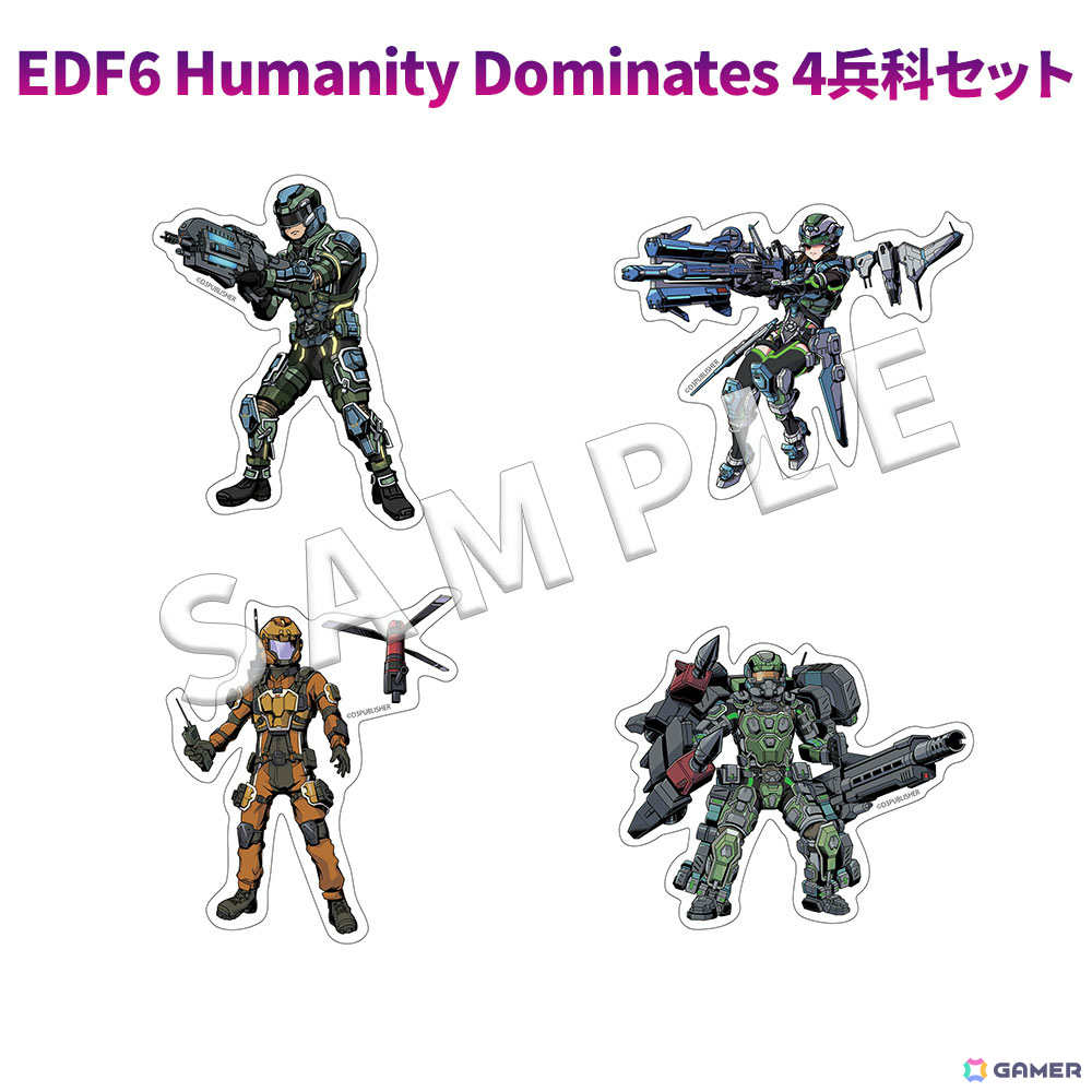 「地球防衛軍6」新作グッズの予約受付が開始！グリムリーパー、ブラッカーE1のTシャツや名言フェイスタオルなどが登場の画像10