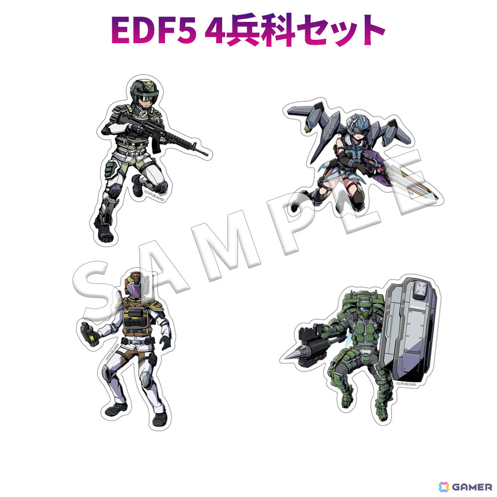 「地球防衛軍6」新作グッズの予約受付が開始！グリムリーパー、ブラッカーE1のTシャツや名言フェイスタオルなどが登場の画像8