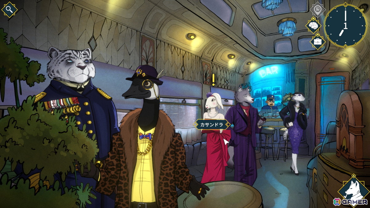 動物ミステリーADV「Moses ＆ Plato - Last Train to Clawville」が4月14日にリリース！チベスナ探偵の特性を活かした独特な操作体験が楽しめるの画像