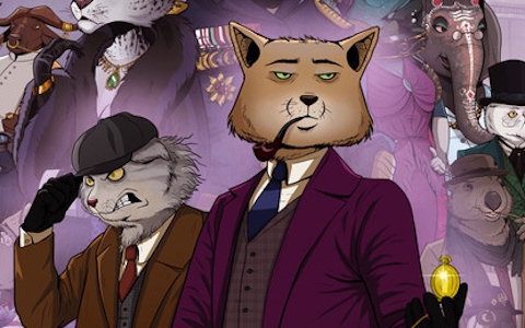 動物ミステリーADV「Moses ＆ Plato - Last Train to Clawville」が4月14日にリリース！チベスナ探偵の特性を活かした独特な操作体験が楽しめる