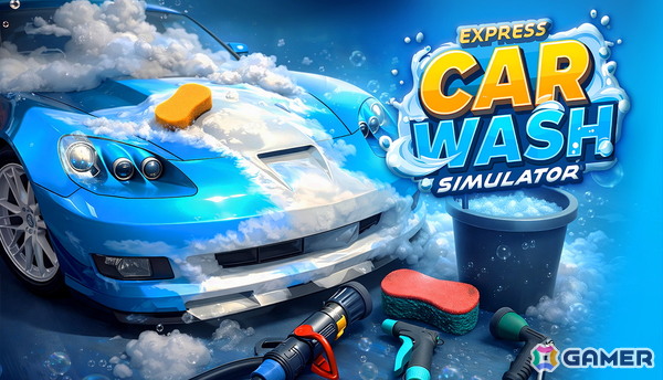 洗車シム「Express Car Wash Simulator」の早期アクセスが4月16日にスタート！事業の拡張から不審者の対応まで幅広い仕事が体験できるの画像1