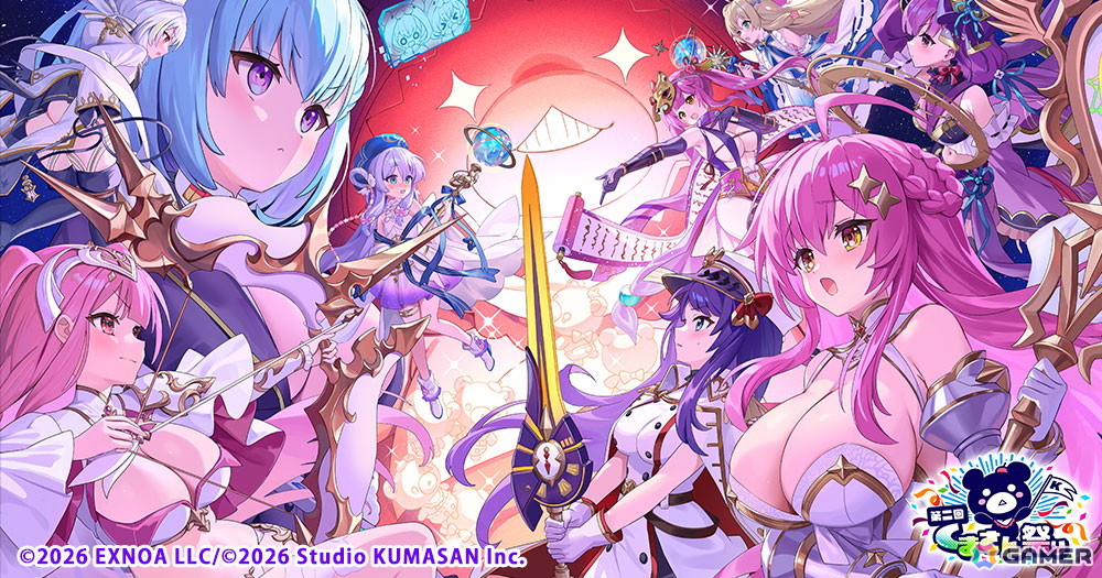「ガールズクリエイション」や「フラワーナイトガール」など5タイトルがコラボする「第二回くまさん祭り」が開催！の画像