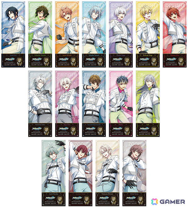 「アイドリッシュセブン」10周年記念ビジュアルやRainbow Cityビジュアルを使ったグッズが4月18日に発売！の画像7