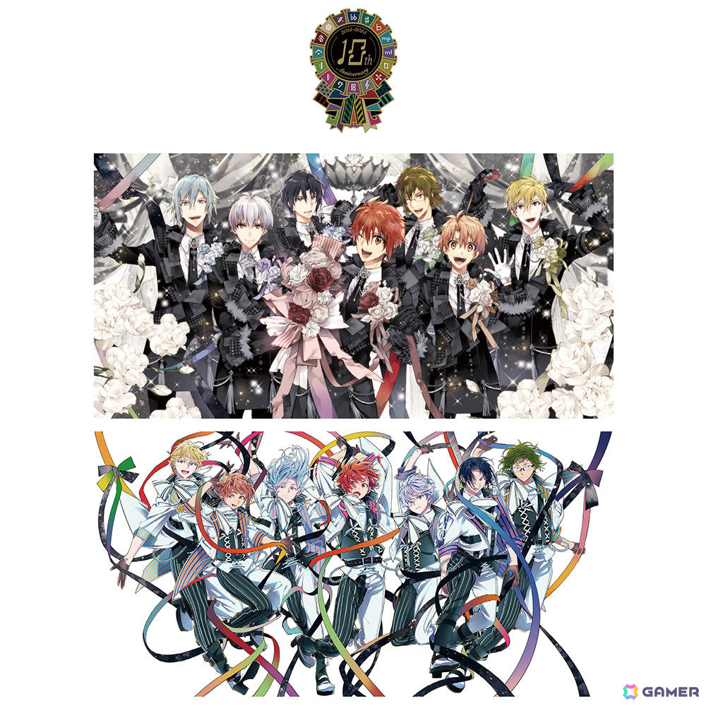 10周年記念ビジュアル(上:種村有菜先生、下:深川可純先生)