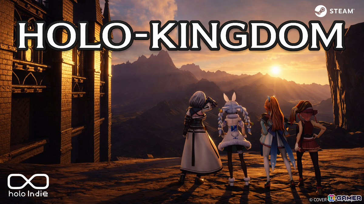 高難易度3Dアクション「HOLO-KINGDOM」Steamページが公開！兎田ぺこらさん、不知火フレアさん、白銀ノエルさん、宝鐘マリンさんとなって過酷な戦いに挑めの画像