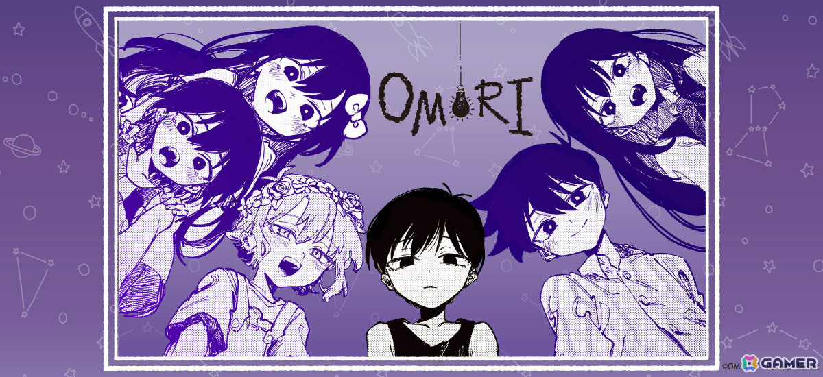 漫画「OMORI」アクリルキーホルダーやクリアステッカー、前髪クリップなどのグッズが登場！ビビットにて予約受付を開始の画像1