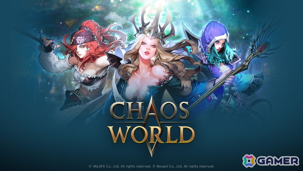 プレイが価値になる新体験MMORPG「CHAOS WORLD」がVFUN×CROSS連携で始動─戦略×成長×プレイヤー主導経済を融合の画像1