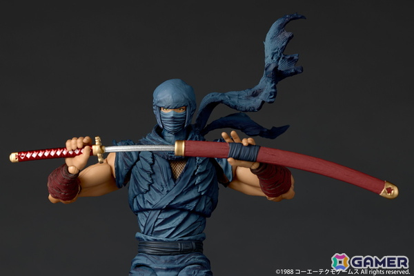 「忍者龍剣伝」龍剣で魔を断つ龍の忍者リュウ・ハヤブサが伝説の始まりの姿で立体化！力強くしなやかな忍者アクションポーズを自在に決められるの画像16