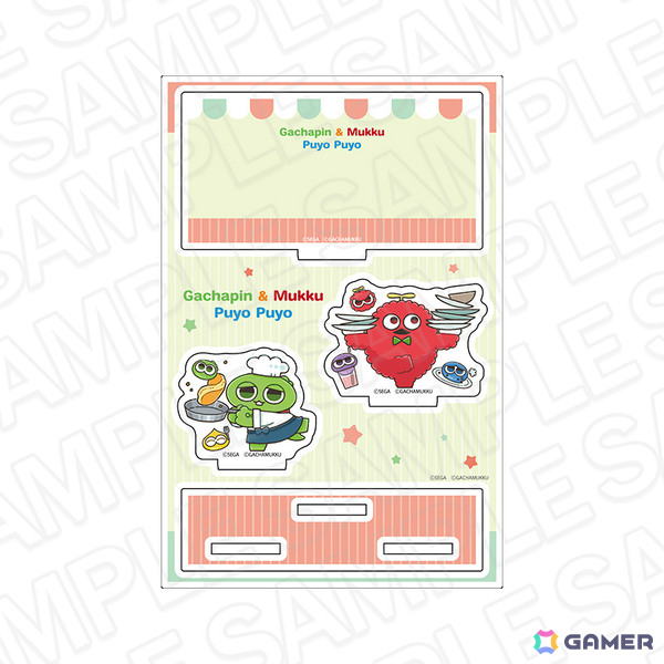 「ガチャピン・ムック×ぷよぷよ POP UP SHOP」の事後通販がTHEキャラで開始！アンブレラチャームやランチトートなどがラインナップの画像6