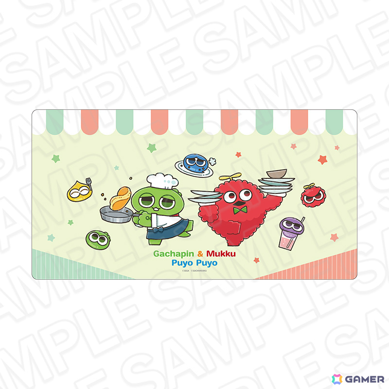 「ガチャピン・ムック×ぷよぷよ POP UP SHOP」の事後通販がTHEキャラで開始!アンブレラチャームやランチトートなどがラインナップの画像