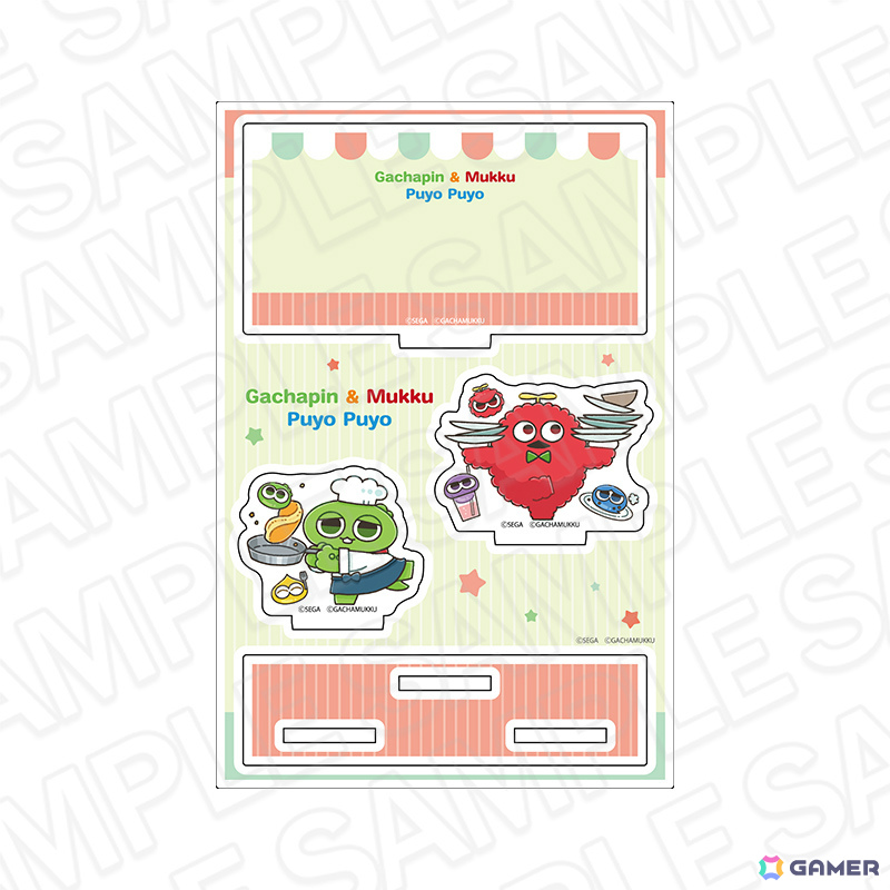 「ガチャピン・ムック×ぷよぷよ POP UP SHOP」の事後通販がTHEキャラで開始!アンブレラチャームやランチトートなどがラインナップの画像