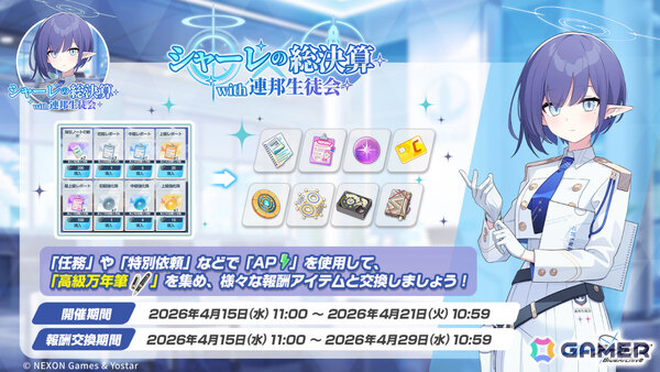 「ブルアカ」ハレ（キャンプ）、コタマ（キャンプ）、マキ（キャンプ）ミサキの復刻ピックアップ募集が開催！の画像6