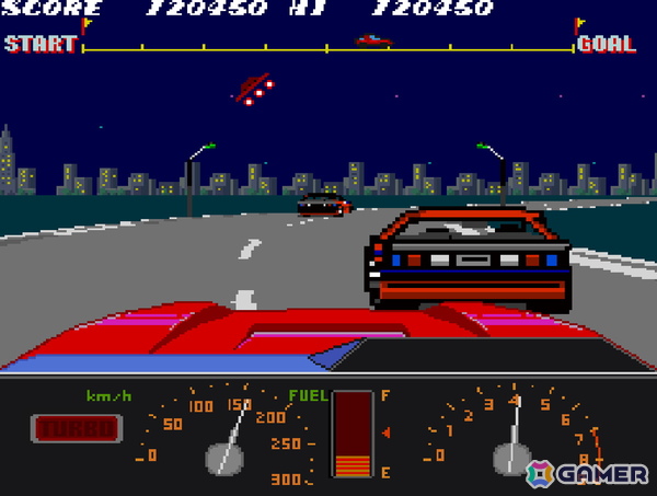 移り変わる美しい情景の先にある栄光のゴールを目指すレースゲーム「KONAMI RF2 Red Fighter」がアケアカ/アケアカ2として4月16日に配信！の画像
