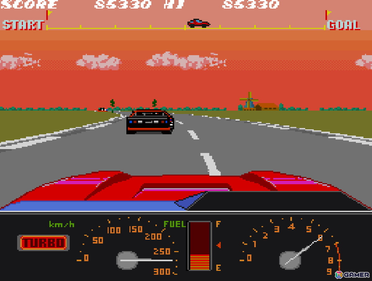 移り変わる美しい情景の先にある栄光のゴールを目指すレースゲーム「KONAMI RF2 Red Fighter」がアケアカ/アケアカ2として4月16日に配信！の画像4